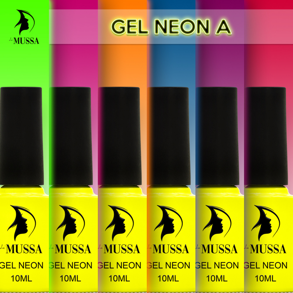 Gelish Lé Mussa Gama Neón A c/6pz