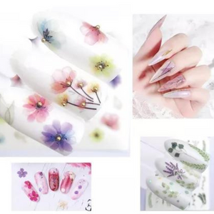Decoración Naturaleza Muerta Para Uñas Paquete con 12 Sobres