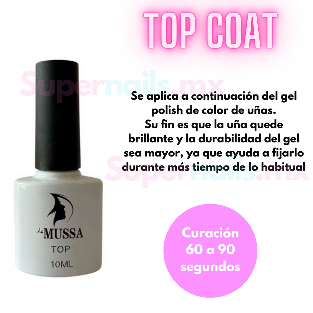 Top Coat Lé Mussa 10 Ml