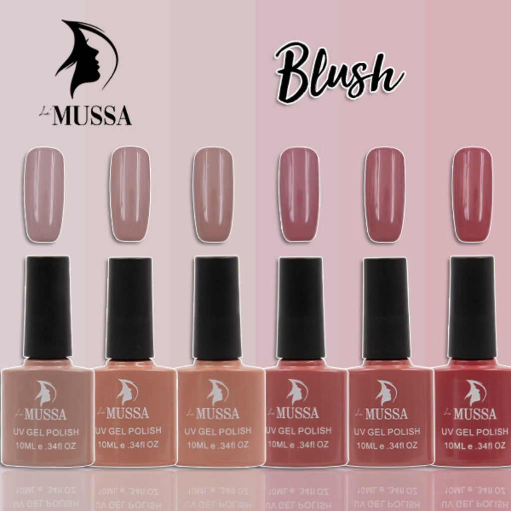 Gelish Lé Mussa Gama Blush c/6pz
