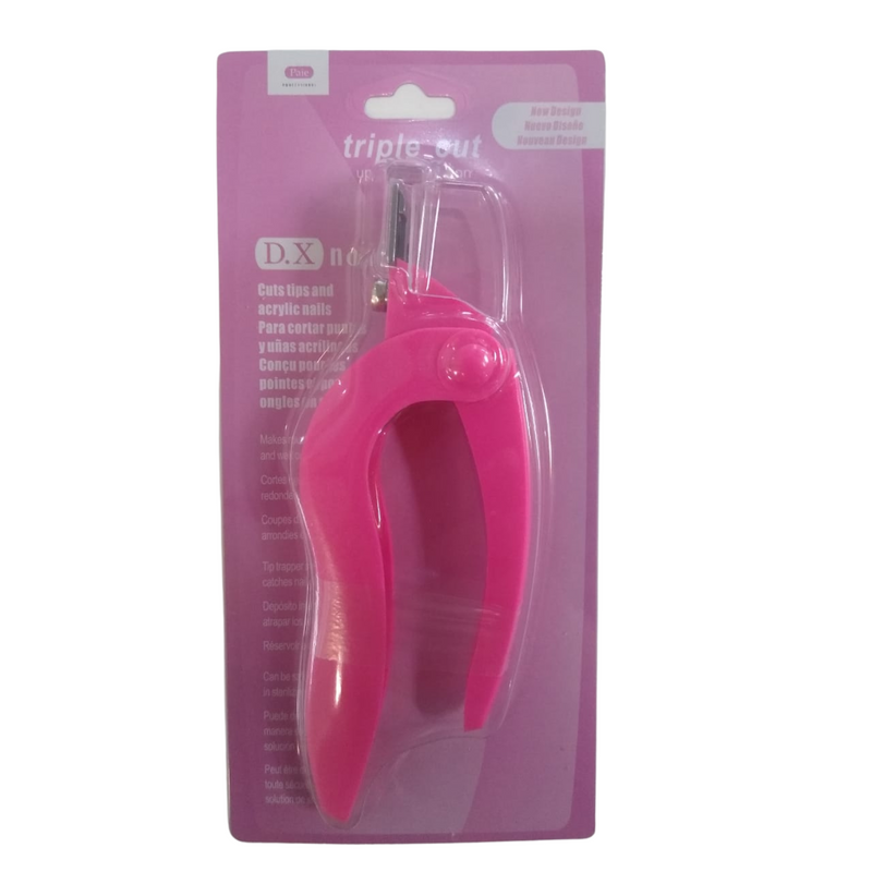 Corta Tip Profesional Con Tapa Triple Corte Para uñas