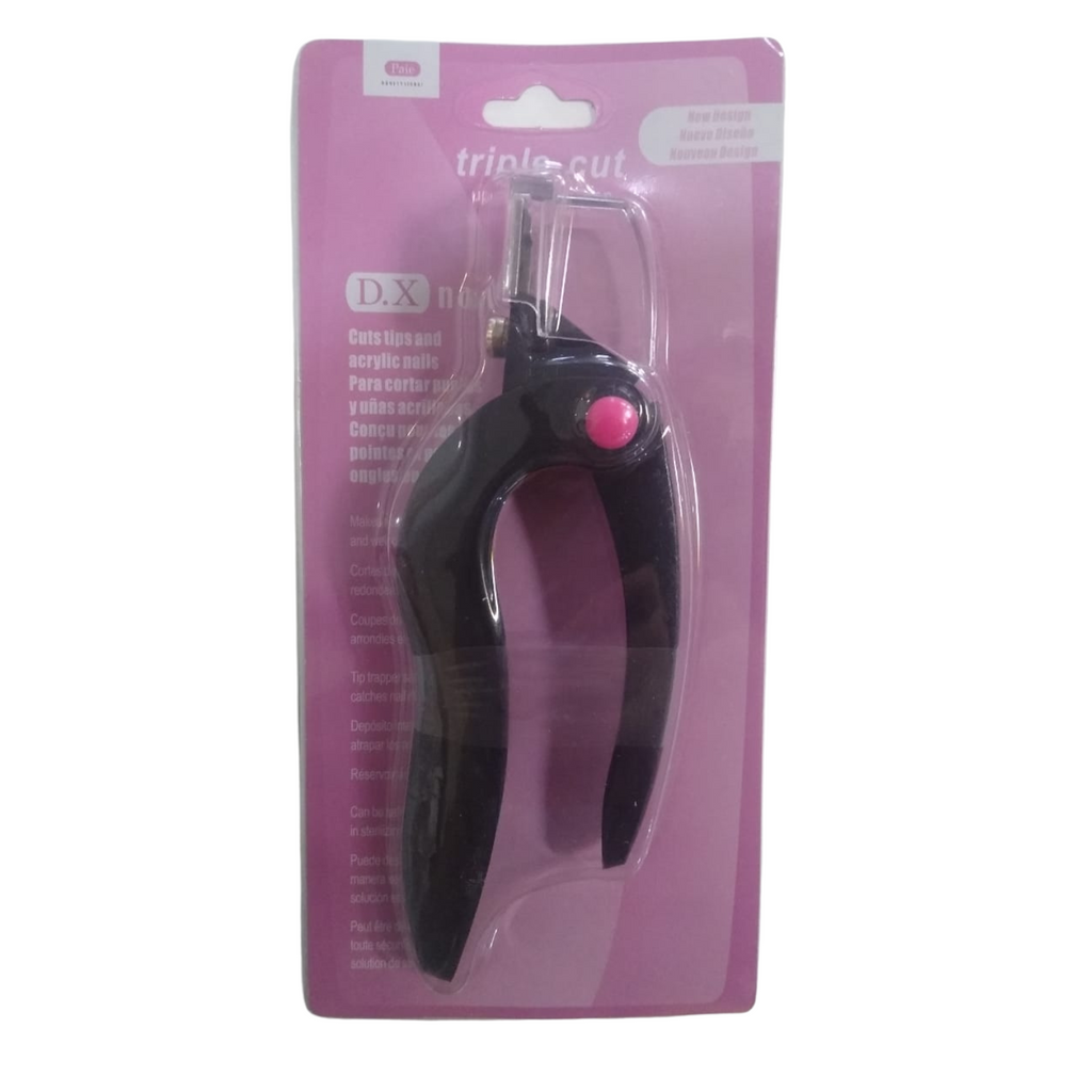 Corta Tip Profesional Con Tapa Triple Corte Para uñas
