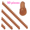 Dedo de Practica con Uña y sin Uña con 50 Piezas