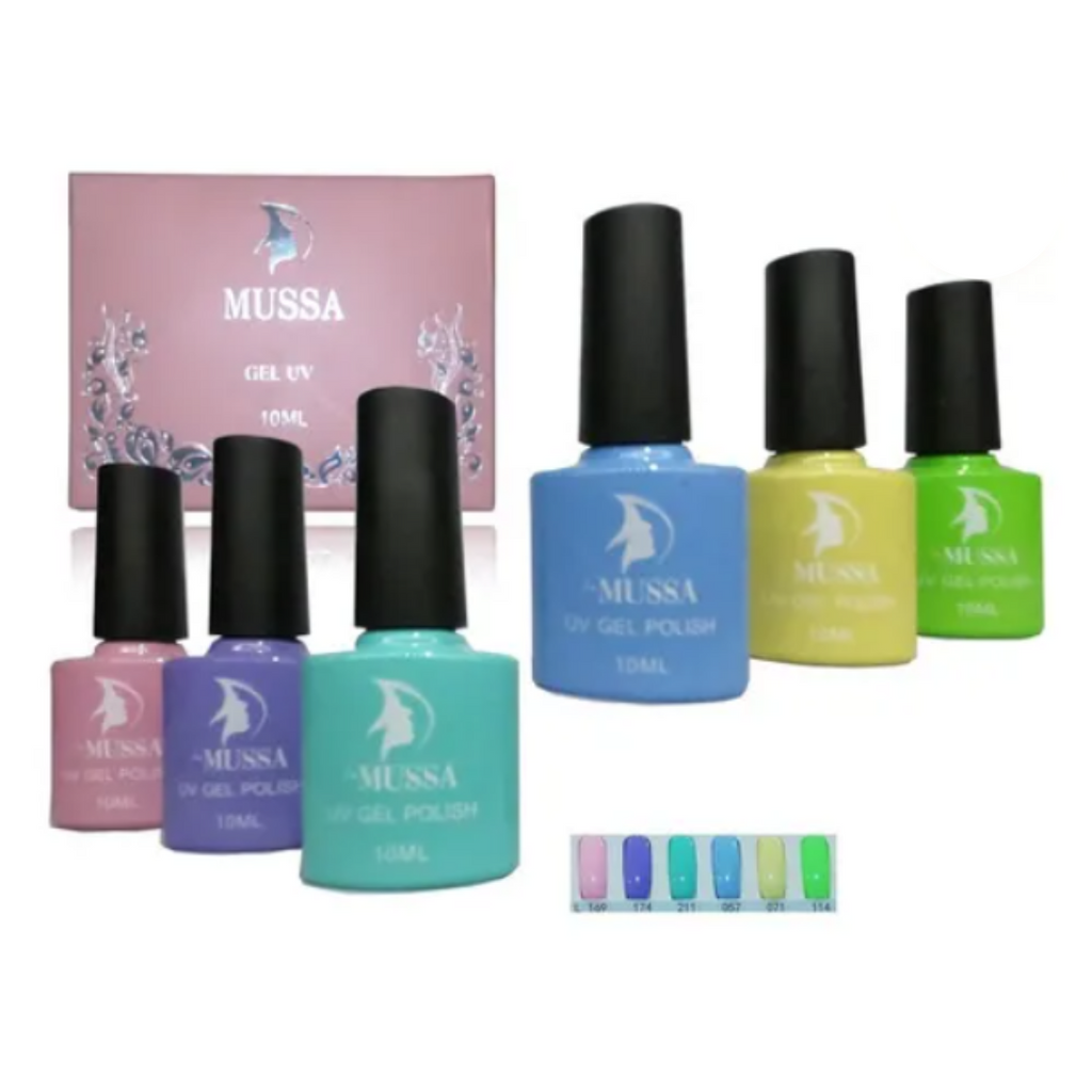 Gelish Lé Mussa Gama L c/6pz