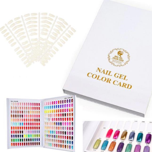 Libro Muestrario De Uñas 308 tonos con 360 Tips De Muestra Incluidos