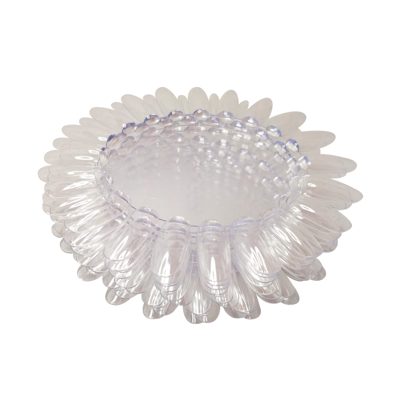 Muestrario Redondo Natural o Cristal Paquete con 10 Piezas