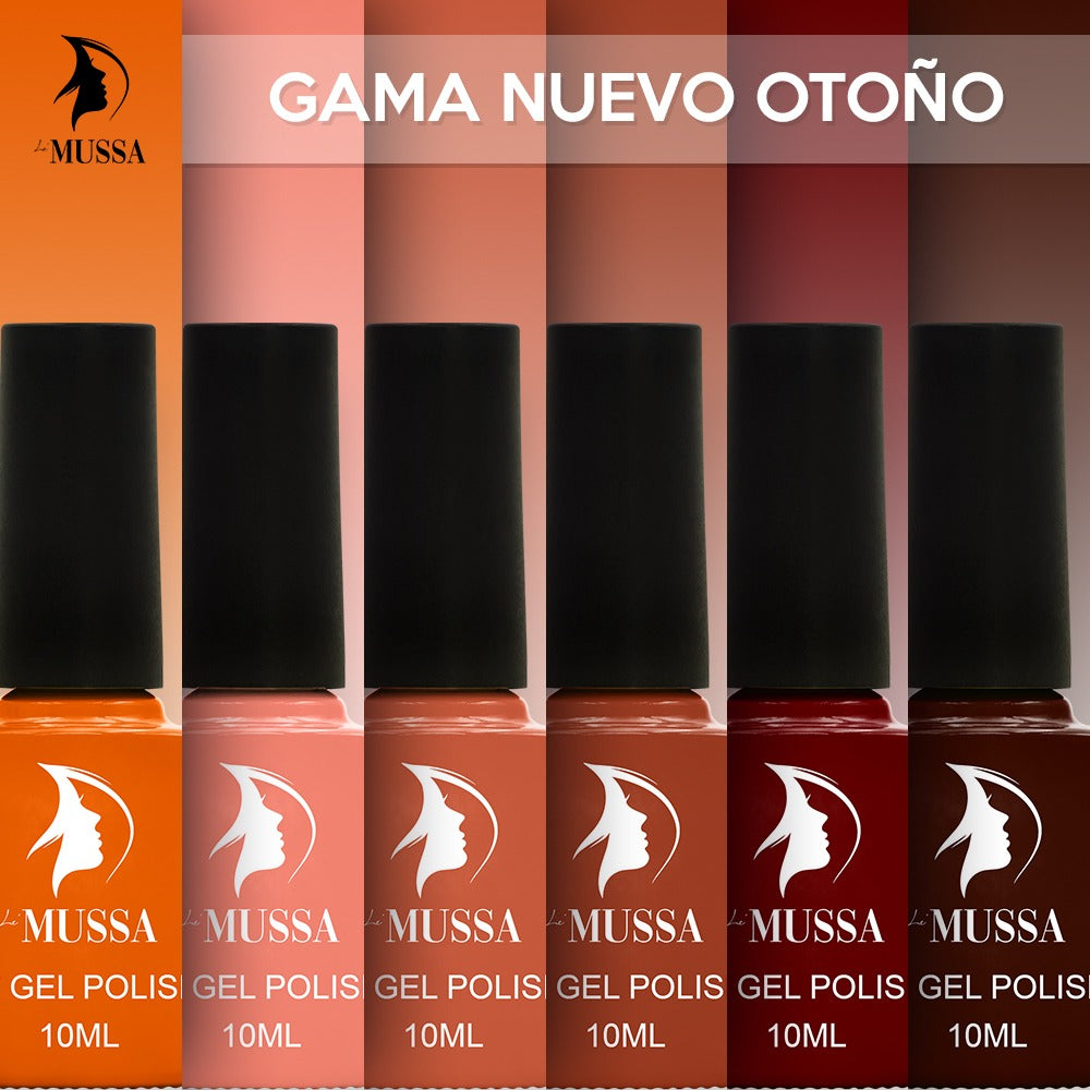 Gelish Lé Mussa Gama Nuevo Otoño c/6pz