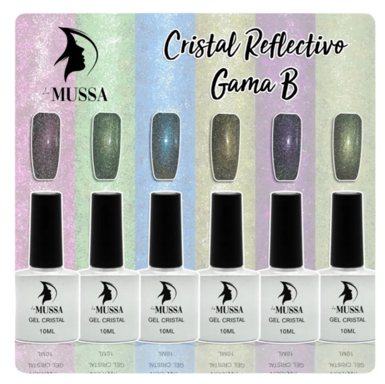 Gel Cristal B Lé MUSSA (Fotosensible y/o Reflectivo) pieza
