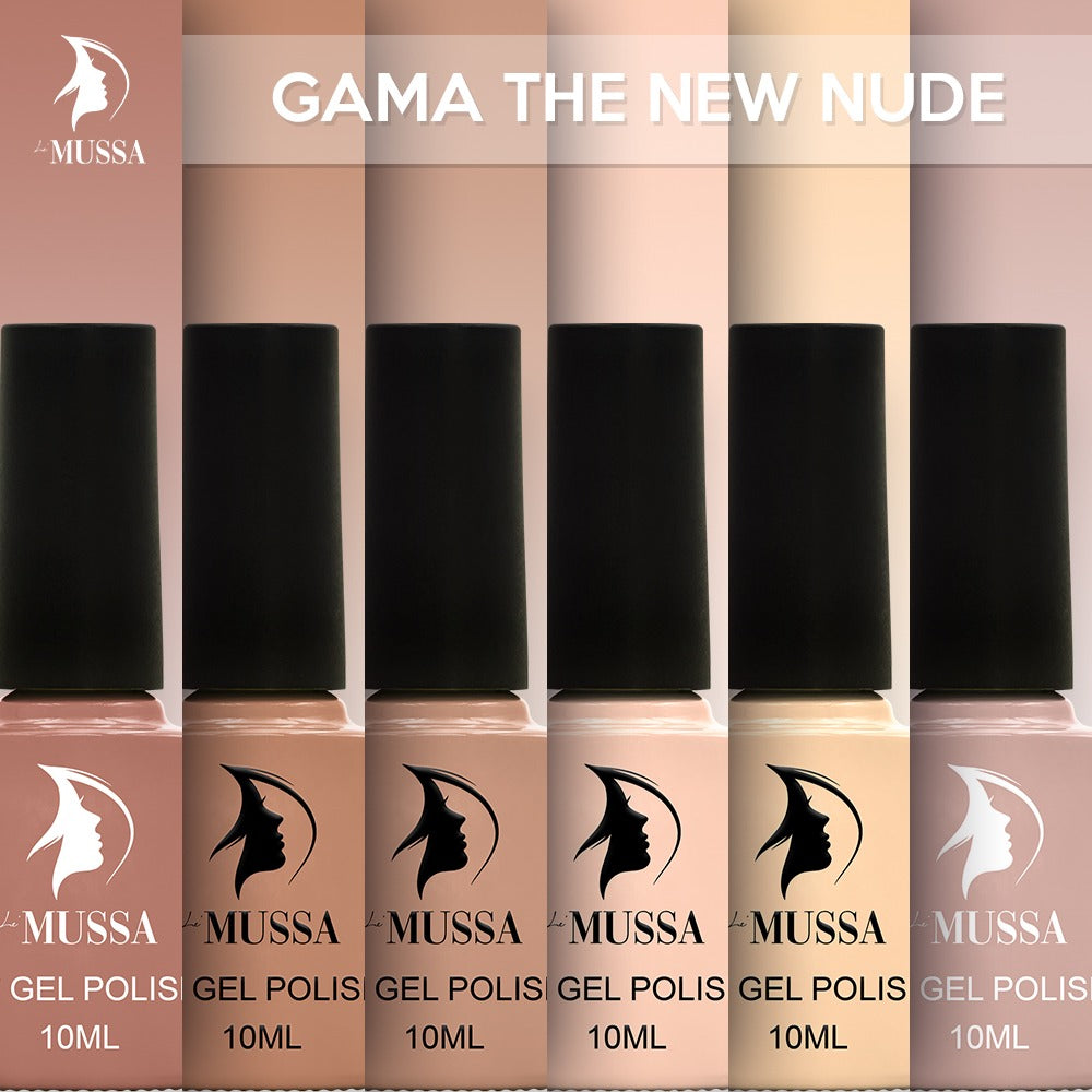 Gelish Lé Mussa Gama The New Nude c/6pz