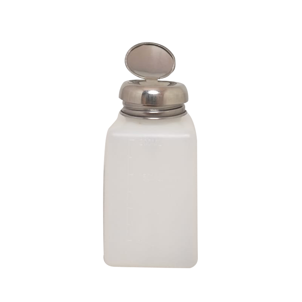 Dispensador de monómero con tapa de metal